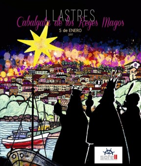 Cabalgata de los Reyes Magos en Lastres  2017