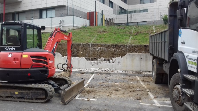 Iniciadas las obras de instalación del ascensor en la Residencia El Manso de Lastres