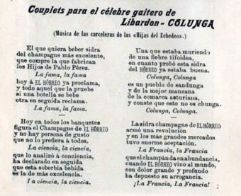 Colunga, Colunga... Es un pueblo de Sandunga.