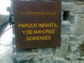 Finalizan las obras del Parque Infantil y de Mayores de Gobiendes