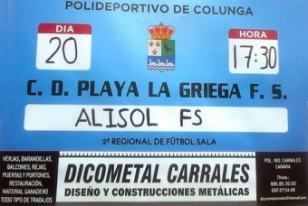 Fútbol Sala en Colunga: C.D. Playa La Griega F.S. vs ALISOL F.S.