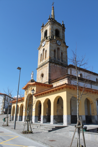 Catálogo de Recursos históricos y artísticos del Concejo de Colunga.COLUNGA:  Iglesia parroquial de San Cristobal