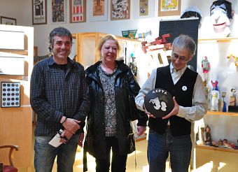 Entrega del I Premio ACPTA a la Iniciativa Escénica