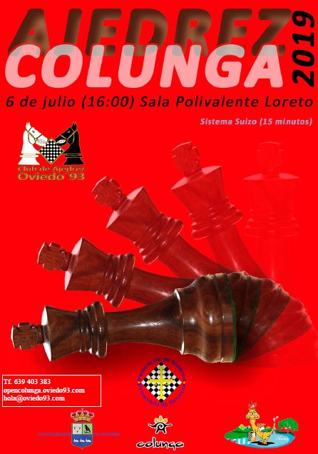 XIV Open de ajedrez Villa de Colunga