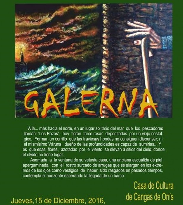 Presentación de la 2ª edición de la novela Galerna