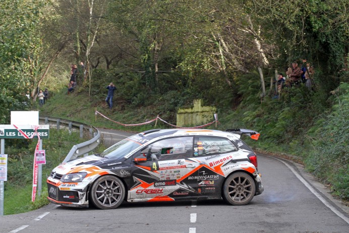 Alberto Ordóñez y Nacho García, ganadores del 4º Rally de La Felguera