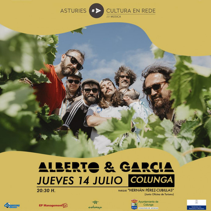 Alberto y García en concierto en Colunga