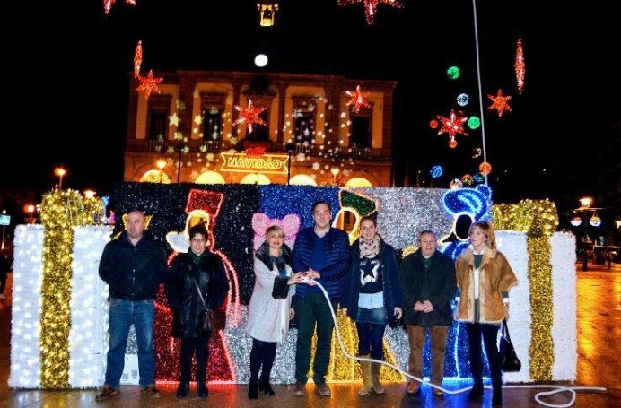 Inauguración alumbrado navideño Villaviciosa. Ruta de Belenes