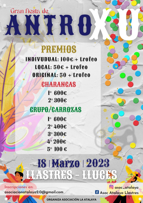 Antroxu 2023 en Llastres