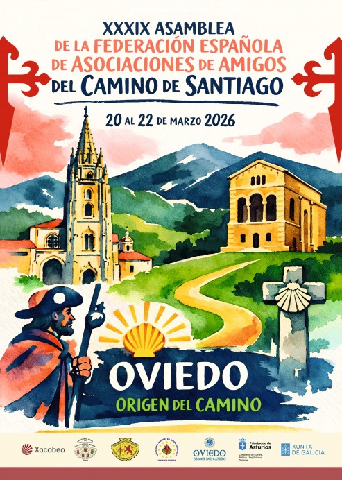 Oviedo reunirá a 170 participantes en la XXXIX Asamblea del Camino de Santiago