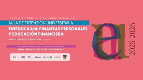 Villaviciosa acogerá Aulas de Extensión Universitaria sobre educación financiera y emprendimiento