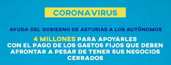 Última hora: ayudas directas del Gobierno de Asturias a los autónomos