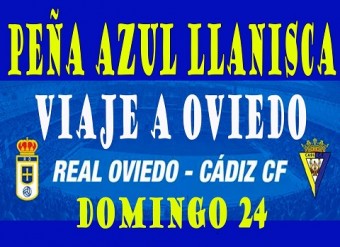 La Peña Azul Llanisca organiza viaje a Oviedo