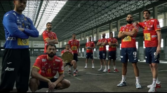 Gran debut de los hispanos en el Campeonato de Europa de balonmano masculino