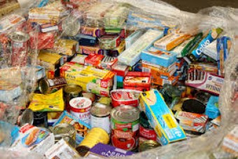 Banco de alimentos. Canalización reparto alimentos