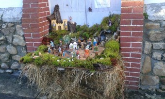 Primera ruta guiada por los Belenes de Nueva de Llanes