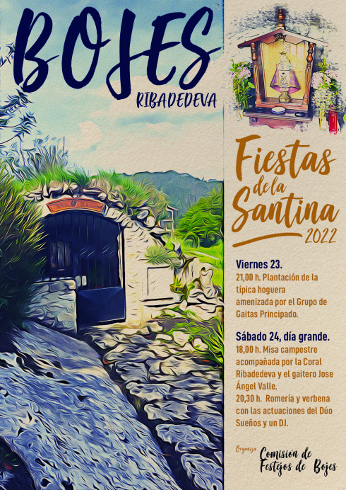 Fiestas de La Santina de Bojes 2022