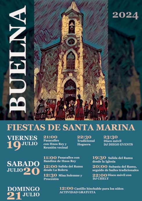 Fiestas de Santa Marina en Buelna