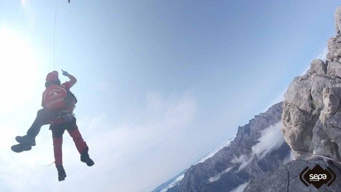 Rescate de montaña en Cabrales