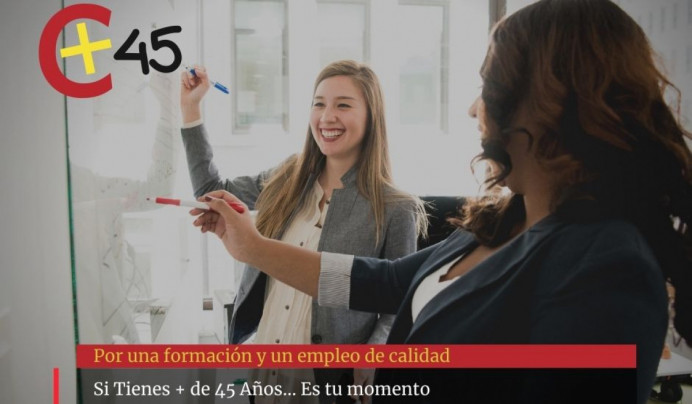 Programa gratuito competencias digitales 45+ 