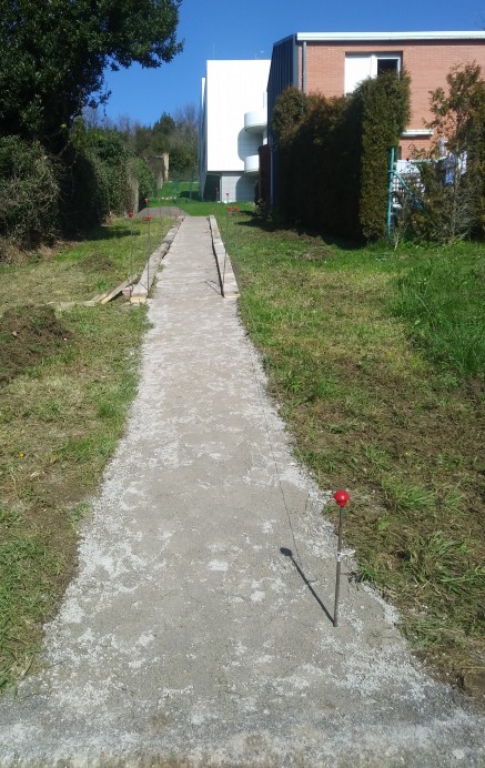 Pasarela en el Barrio de El Manso (Lastres)