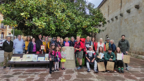 Exitosa conmemoración de los días europeos del Camino de Santiago en La Comarca de la Sidra