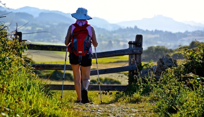 El camino de Santiago por la costa