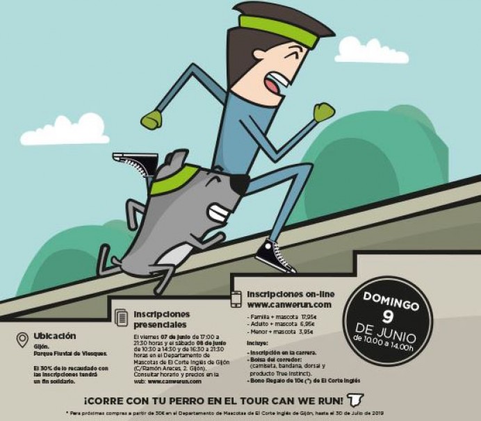 Can We Run Gijón: una carrera acompañando a tu perro