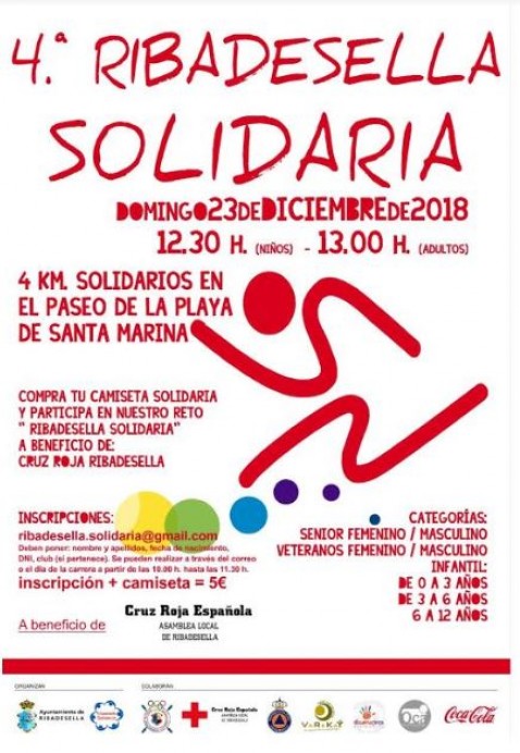 V Carrera solidaria el día 23 de diciembre