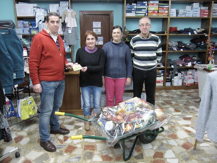 Ganador del sorteo de la carretilla