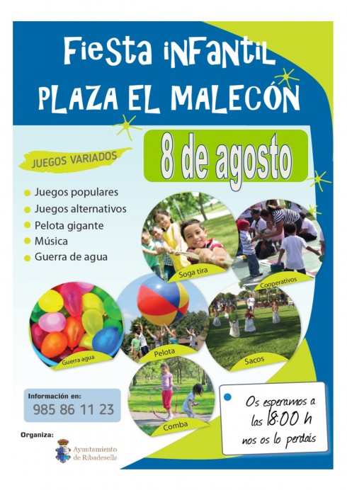Fiesta Infantil en el Parque del Malecón