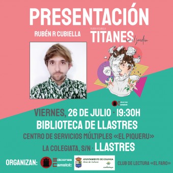 Presentación literaria en la biblioteca de Llastres