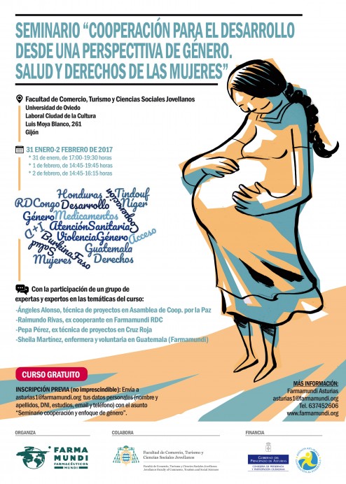 Farmamundi invita a debatir al alumnado gijonés sobre la desigualdad en salud y derechos de las mujeres