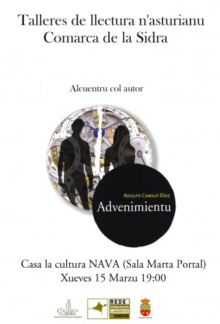 Adolfo Camilo Díaz nos talleres de llectura de n'asturianu de Nava