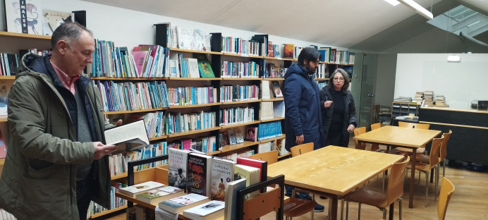 Obras en la Casa Cultura de Nueva