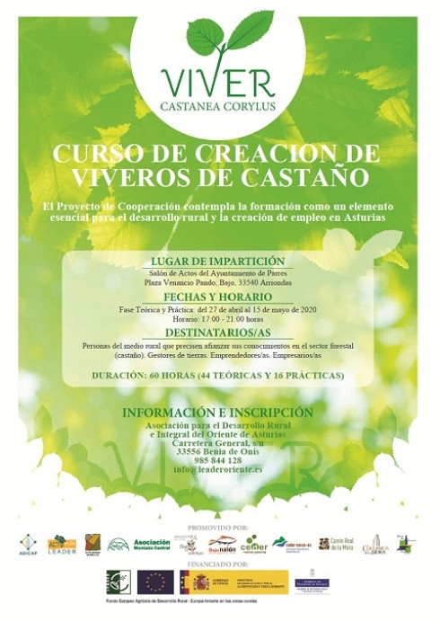 Curso de creación de viveros de castaño 