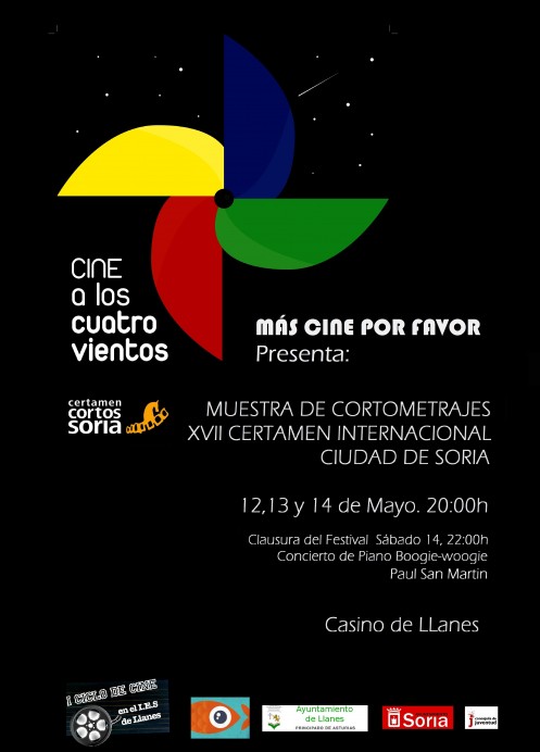 Cortometrajes Certamen Ciudad de Soria en Llanes