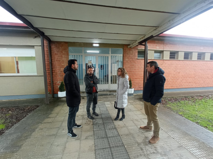 Ciudadanos visita la reforma de los baños del Colegio Público Braulio Vigón