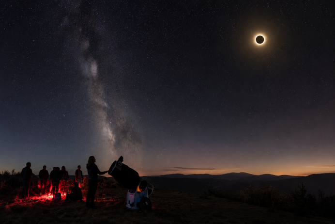 Asturias, entre los destinos favoritos para ver el eclipse total de Sol de 2026
