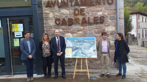 Medio Ambiente inicia las obras que completarán el saneamiento de Carreña, en Cabrales, con una inversión de 933.000 euros