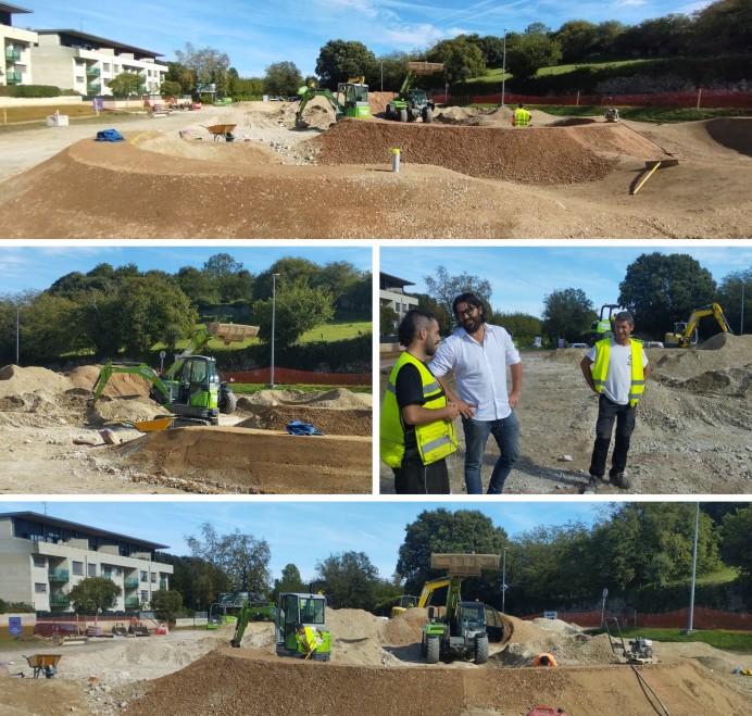 Llanes comienza la construcción del nuevo circuito de Pumptrack para impulsar el deporte y la sostenibilidad