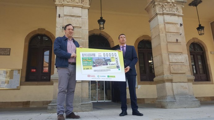 La Villa en el cupón de la ONCE