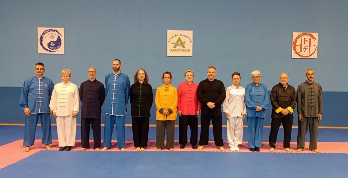 Arriondas acoge un curso nacional de Kung Fu Taiji Quan centrado en el estilo Wudang