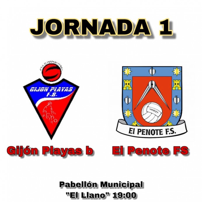 Debut del Penote FS contra el Gijón Playas B 