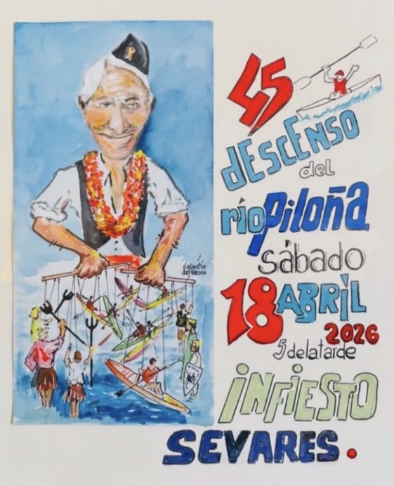 Infiesto acogerá el 45 Descenso del Río Piloña el 18 de abril con desfile y fiesta