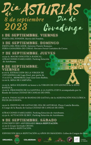 Día de Asturias 2023 en Cangas de Onís