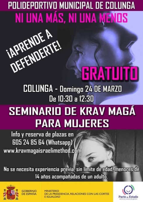 Seminario de KRAV Magá para mujeres