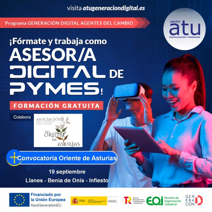 Inicio del curso para Consultores Digitales de PYMES en Oriente de Asturias