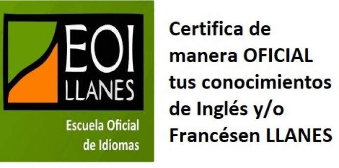 Escuela Oficial Idiomas de Llanes, plazo pruebas