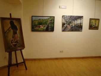 Exposición de pintura retrospectiva del pintor José Luis Dizy.